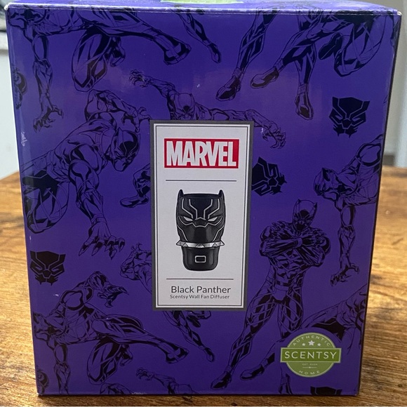 NEW Marvel Black Panther Scentsy Plug In Wall Fan Diffuser - Picture 3 of 12